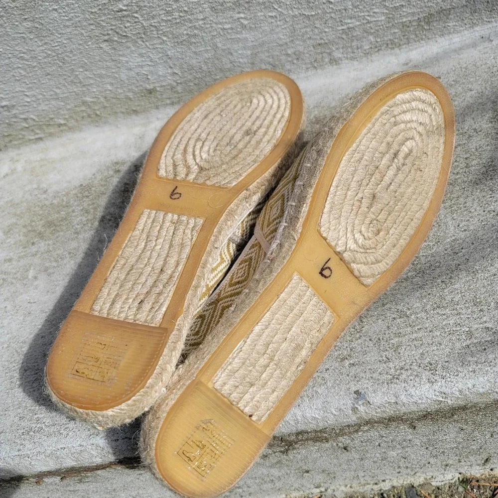 J. Crew embroidered espadrilles size 9 Cute Flats